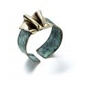 Brazalete bronce verde y...