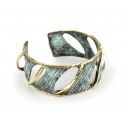 Brazalete bronce verde y...