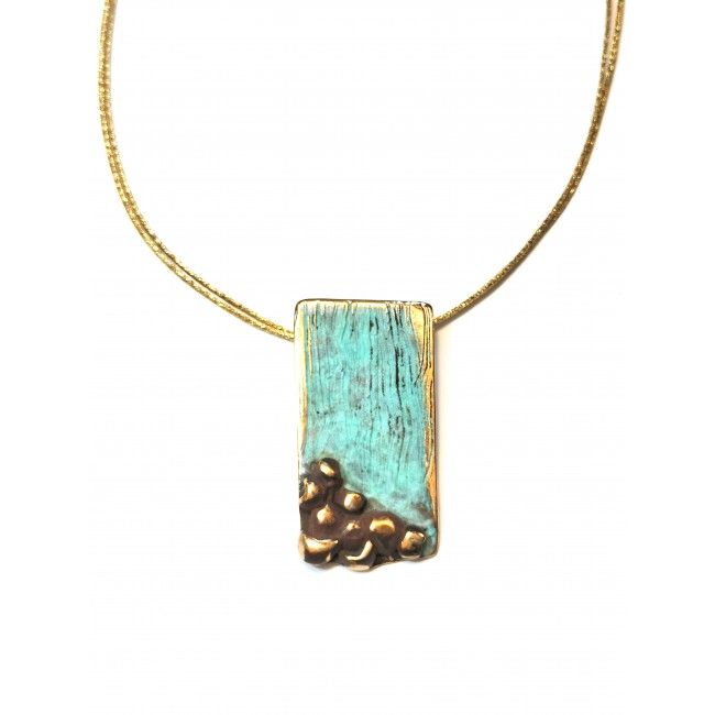 Rectangular pendant from...