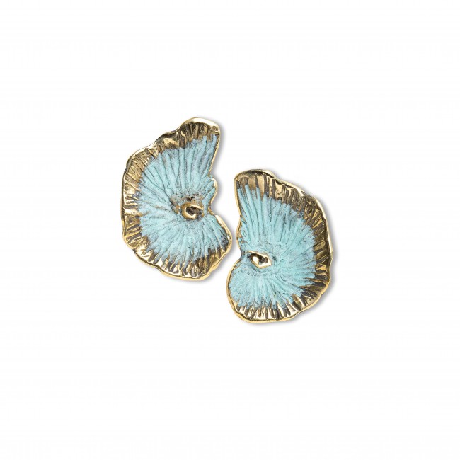Bronze Earrings Nenúfar