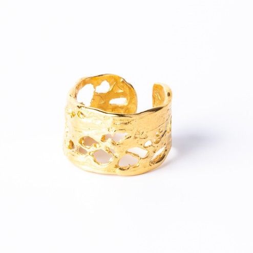 Gold plated Bronze ring...