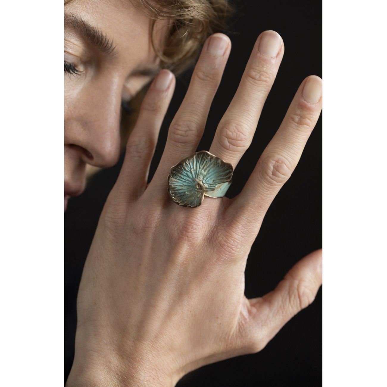ANILLO VERDE NENÚFAR