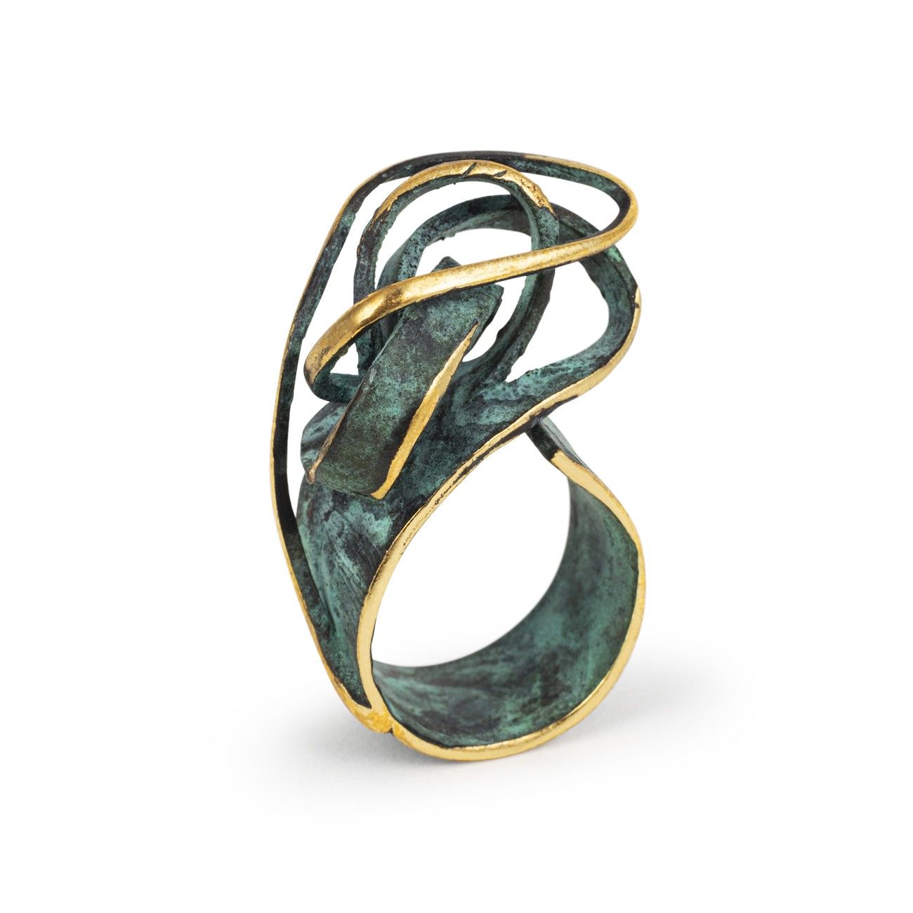 Bronze ring from "Paths"...