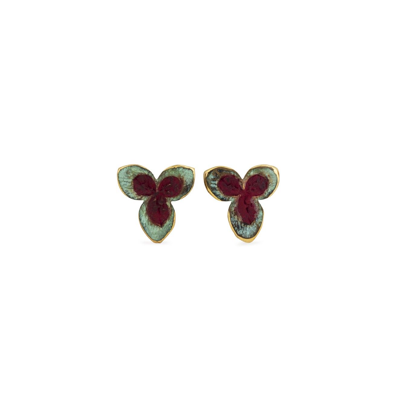 Bronze earrings from...