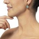 Green earrings from 